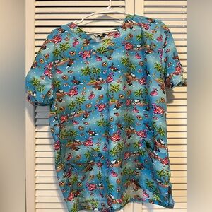 Gabby Brooks Christmas Scrub